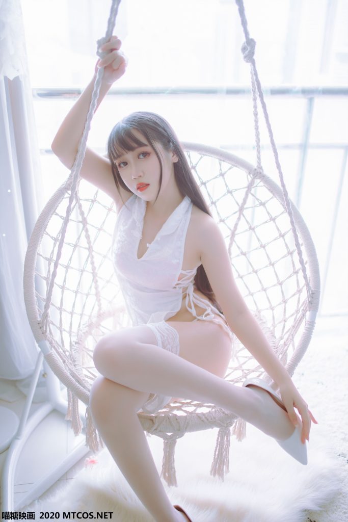 喵糖映画 VOL.114 黑白旗袍双子[41P/257M]插图3