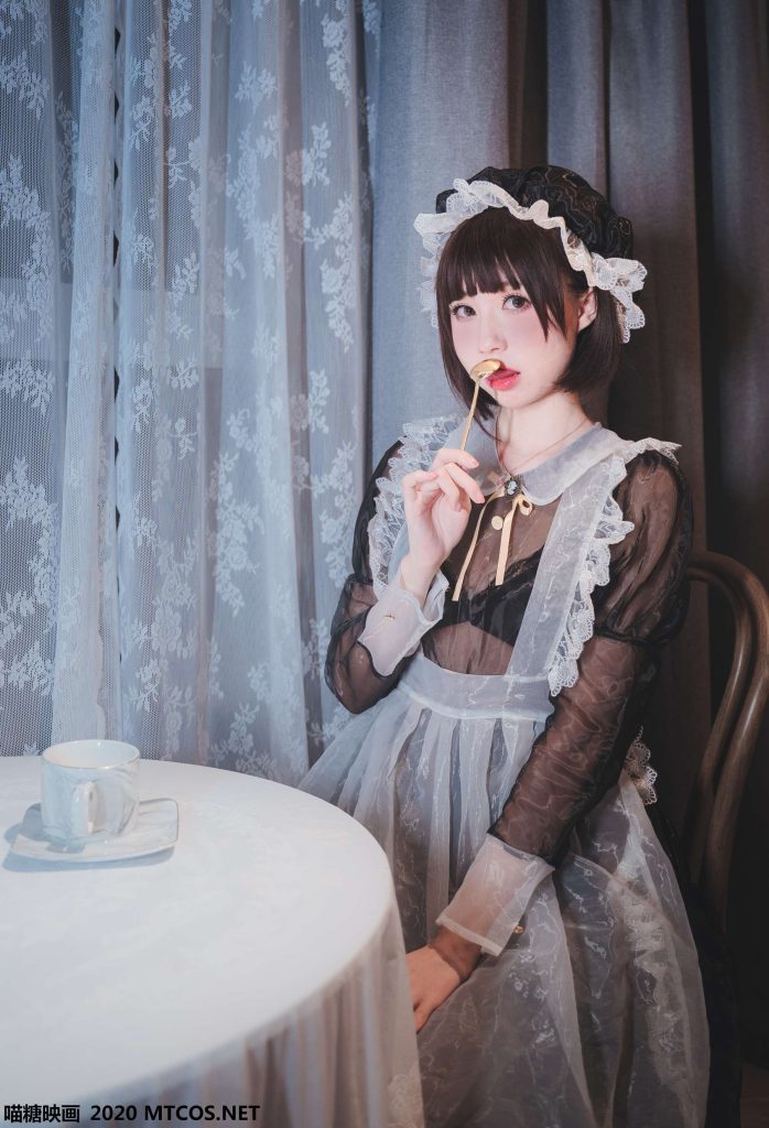 喵糖映画 VOL.117 透明女仆[50P/576M]-无料摄影圈