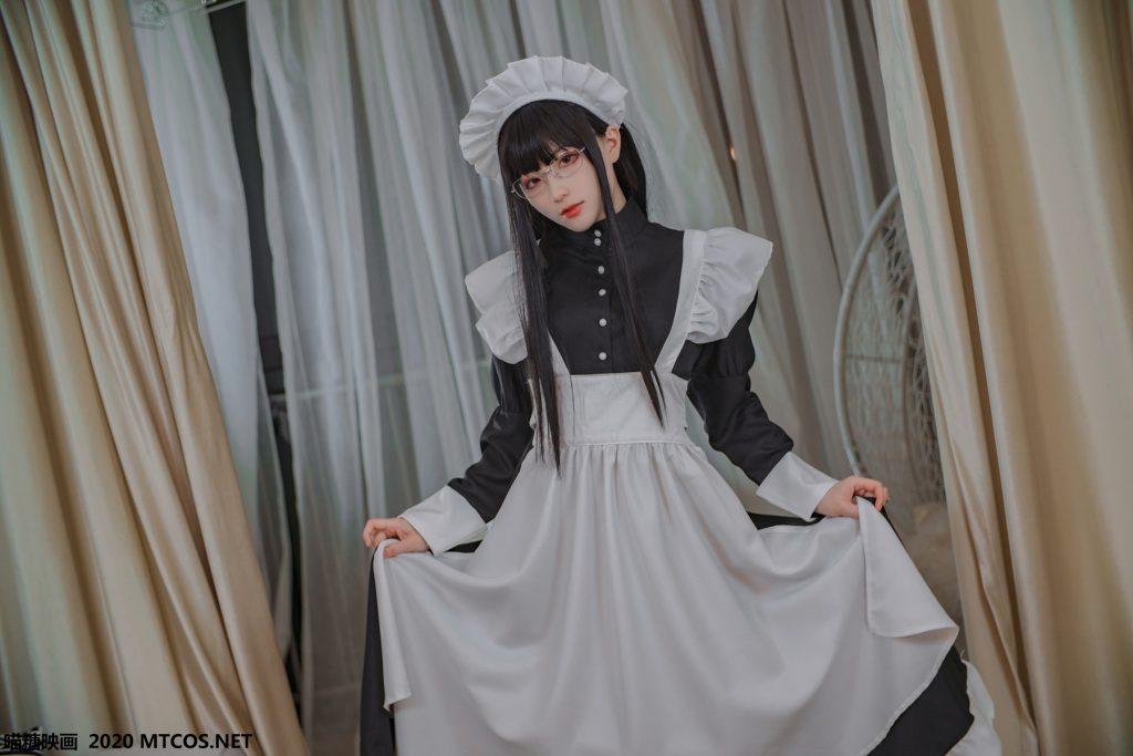 喵糖映画 VOL.120 女仆眼镜娘[36P/395M]插图3