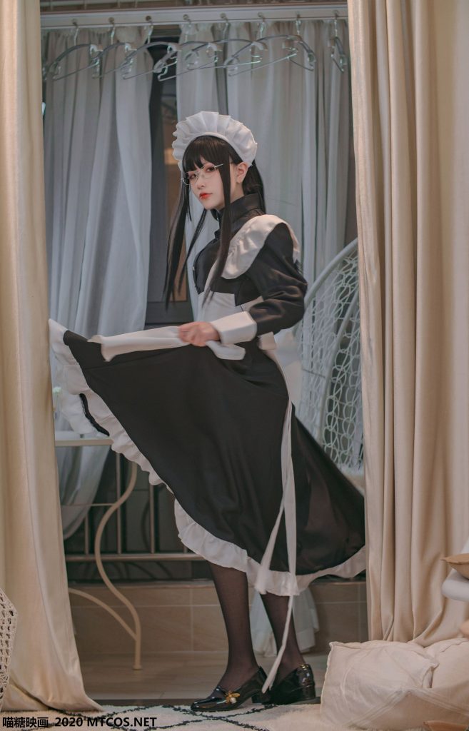 喵糖映画 VOL.120 女仆眼镜娘[36P/395M]插图2