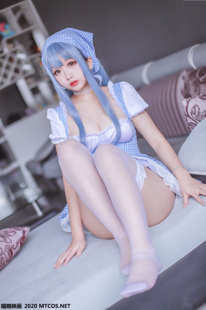 喵糖映画 VOL.122 蓝色女仆[43P/592M]插图1