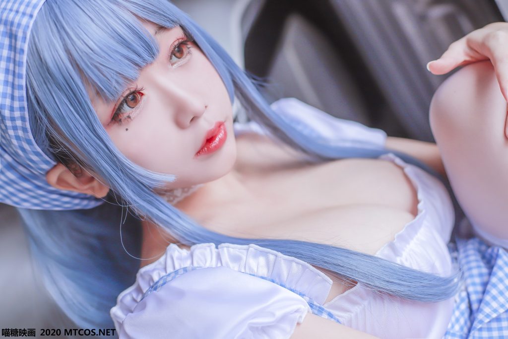 喵糖映画 VOL.122 蓝色女仆[43P/592M]插图2