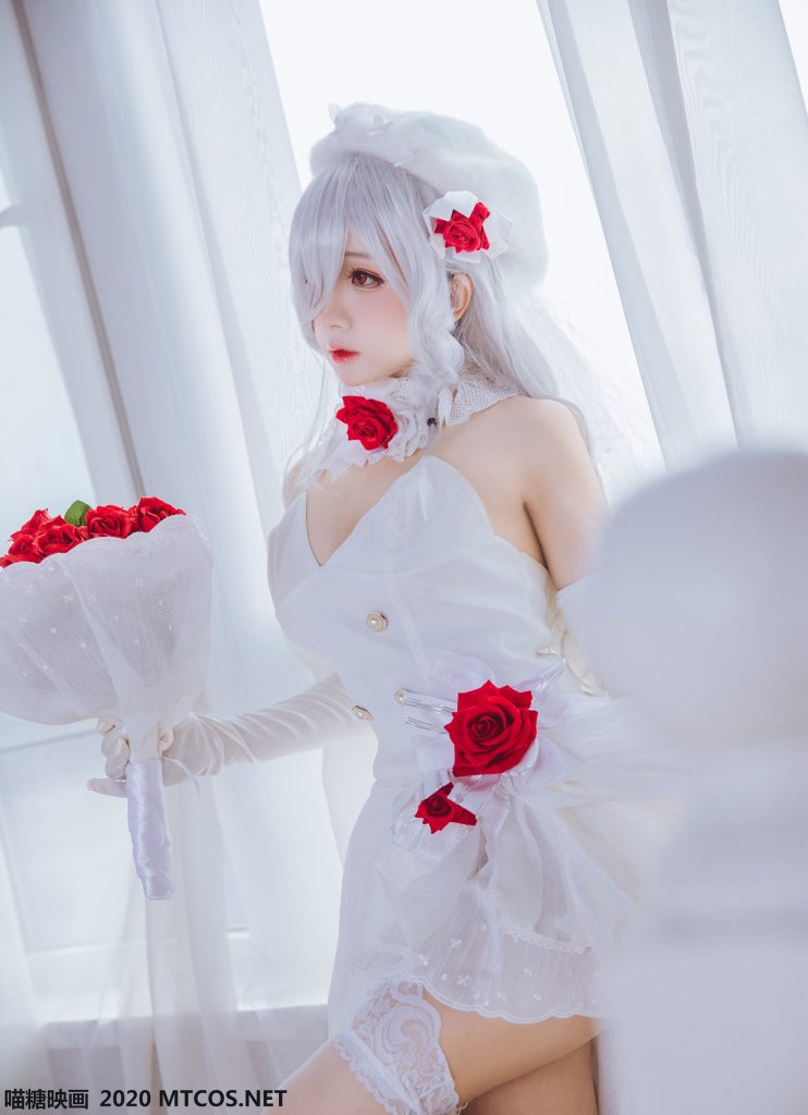 喵糖映画 VOL.123 花嫁COS[40P/479M]-无料摄影圈