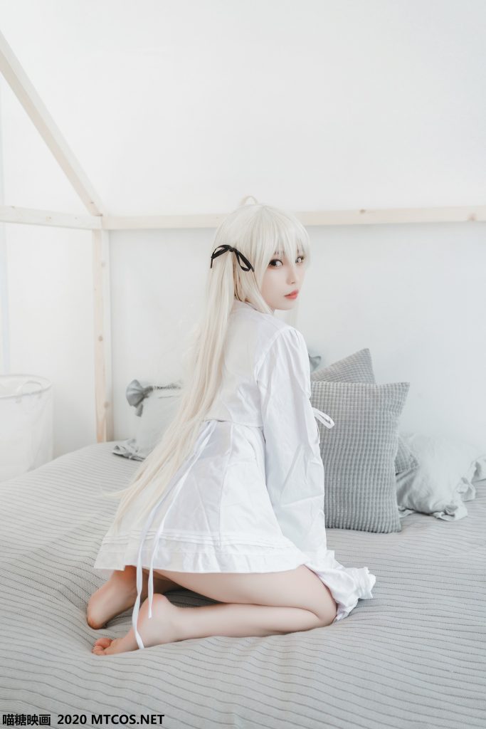 喵糖映画 VOL.140 白裙裸腿 [30P/282M]插图3