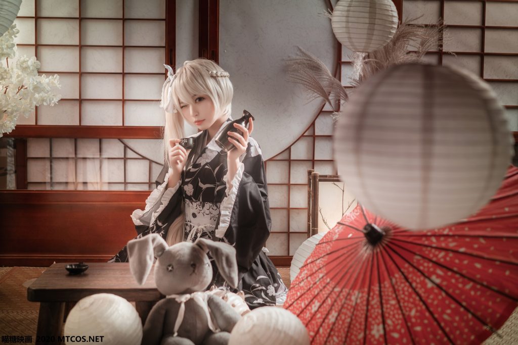 喵糖映画 VOL.142 和服之哥特来喽 [30P/386M]插图1