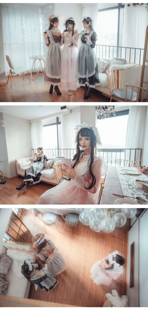 喵糖映画 VOL.146 三人女仆[33P/430M]插图2