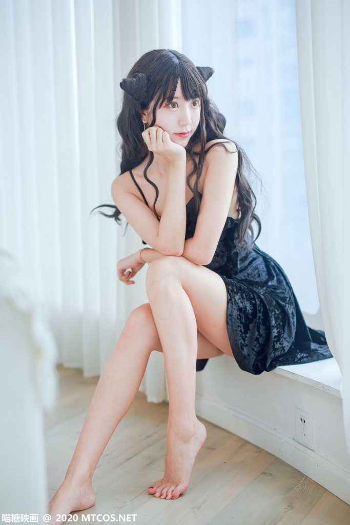 [喵糖映画]VOL.160 小恶魔黑裙 [31P/486M]插图2