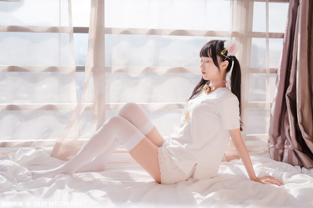 [喵糖映画]VOL.178 猫系白丝兽耳少女 [51P/300M]插图3