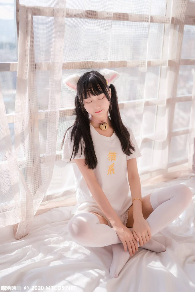 [喵糖映画]VOL.178 猫系白丝兽耳少女 [51P/300M]-无料摄影圈