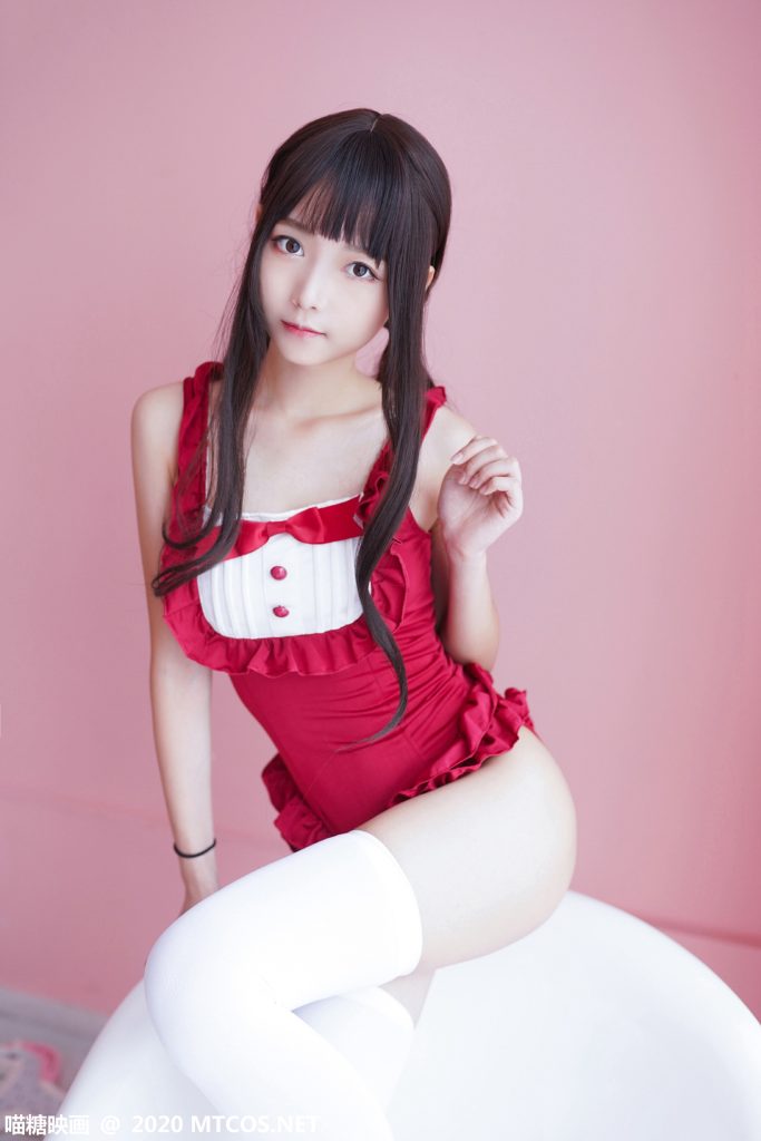 [喵糖映画]VOL.179 粉色浴缸白丝泡泡 [47P/223M]插图1