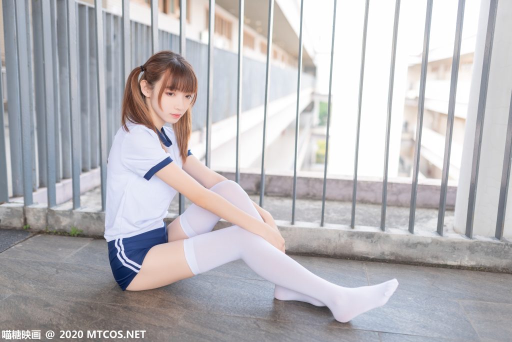 [喵糖映画]VOL.182 白丝体操服 [50P/325M]插图2