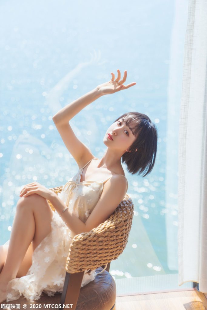 [喵糖映画]VOL.201 暖阳的海 [22P/540MB]插图1