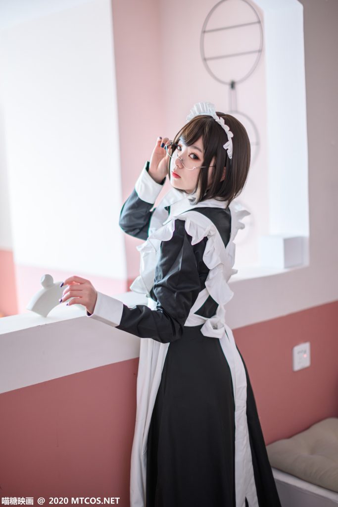 [喵糖映画]VOL.212 家有黑丝女仆 [20P/376MB]插图3