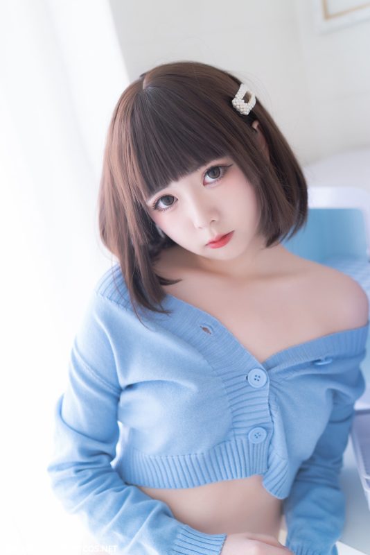 [喵糖映画]VOL.225 蓝色之夏 [21P/172MB]-无料摄影圈