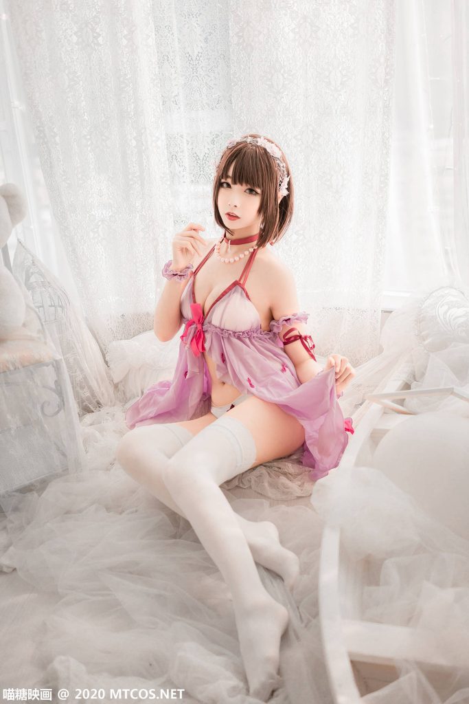 喵糖映画 VOL.243 白丝加藤惠 [20P/55MB]插图1