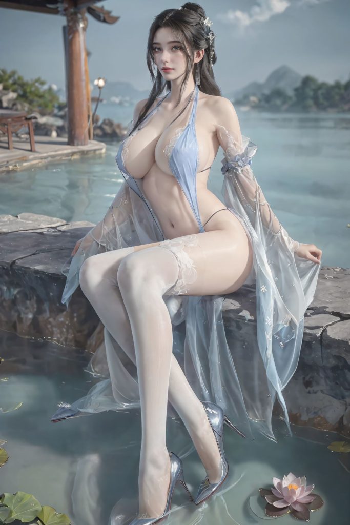 AI绘画 391 李慕婉弹弓薄纱[26P/633MB]插图2