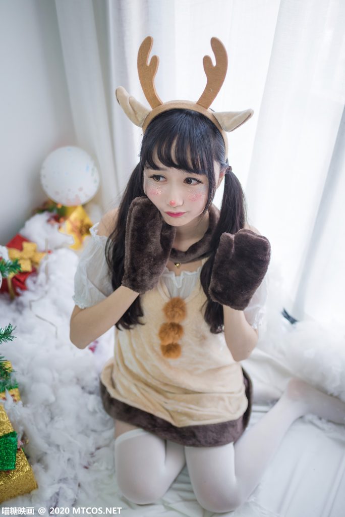 喵糖映画 VOL.268 一只可爱的驯鹿酱 [23P/191MB]插图2