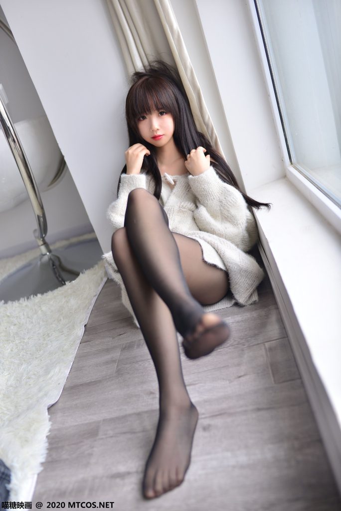 喵糖映画 VOL.277 黑丝毛衣少女 [20P/109MB]-无料摄影圈