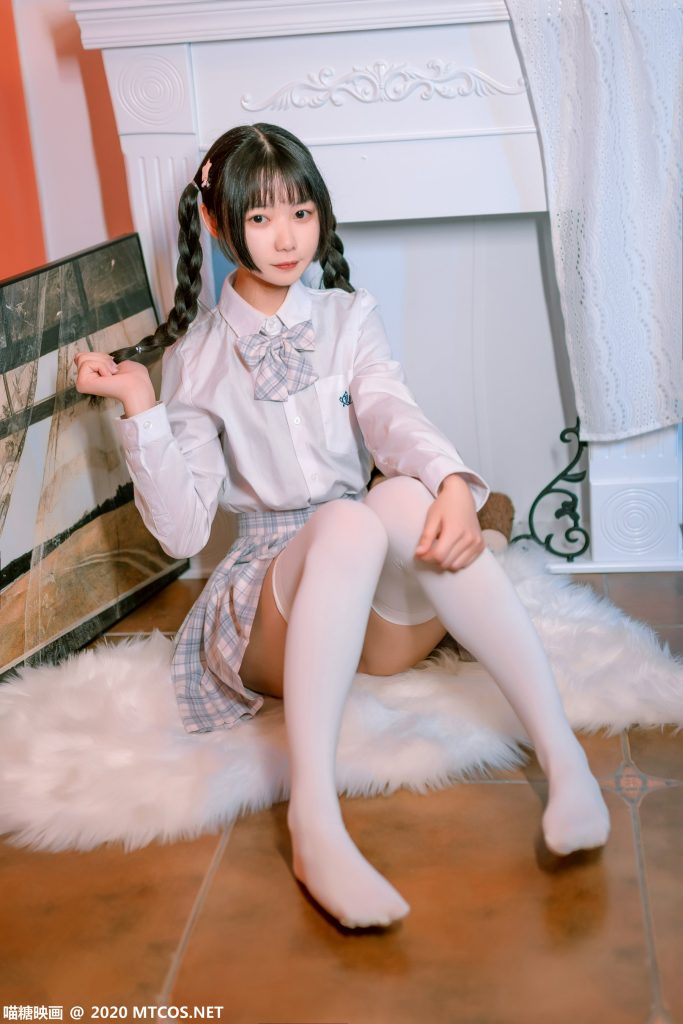 喵糖映画 VOL.278 白丝学院妹妹 [35P/610MB]插图3