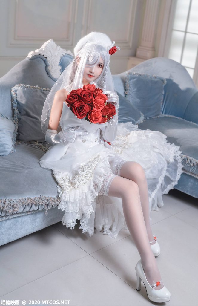 喵糖映画 VOL.284 花嫁 [38P/562MB]插图2