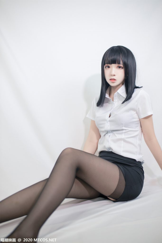 喵糖映画 VOL.291 OL制服 [22P/116MB]插图3