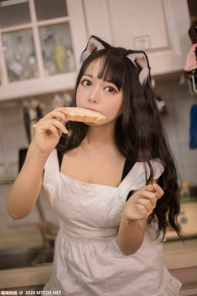 喵糖映画 VOL.296 厨房兽耳猫娘 [20P/158MB]插图3