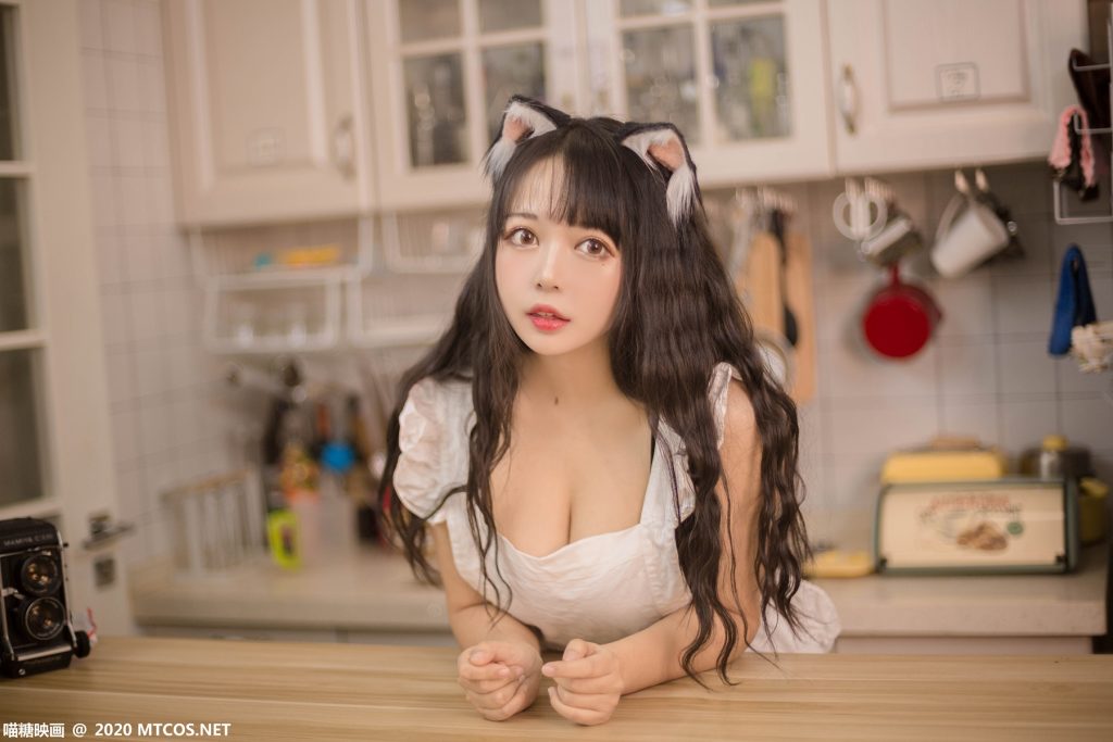 喵糖映画 VOL.296 厨房兽耳猫娘 [20P/158MB]插图1