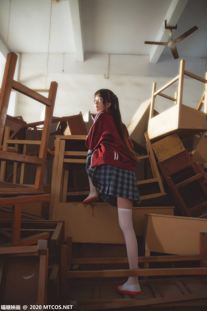 [喵糖映画]VOL.304 废弃教室 [31P/849MB]插图2