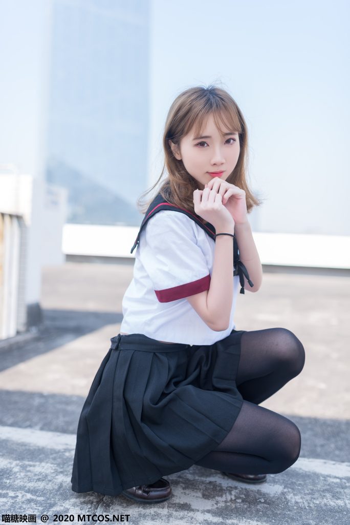 [喵糖映画]VOL.322 天台少女 [46P/329MB]-无料摄影圈