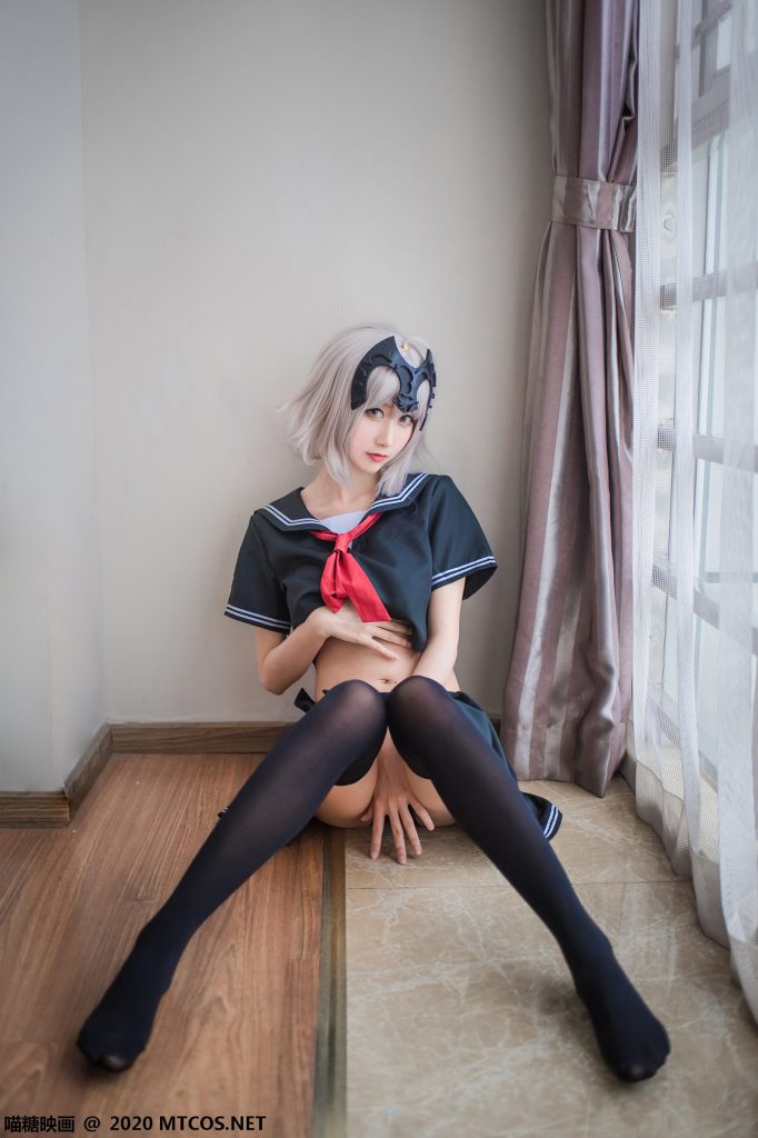 [喵糖映画]VOL.324 贞德黑 [20P/62MB]插图1