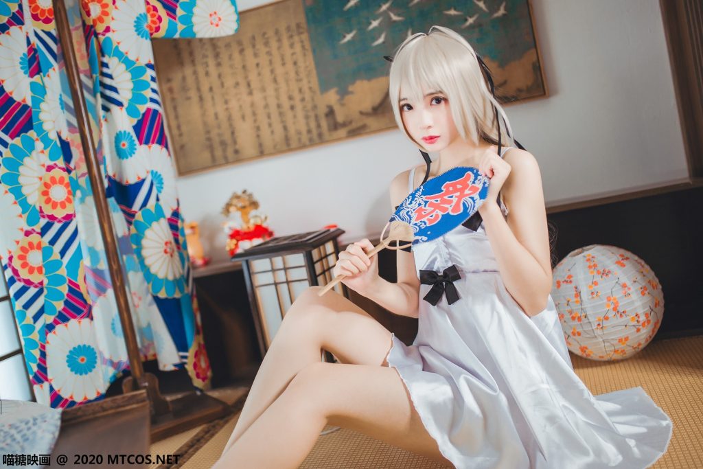 [喵糖映画]VOL.332 白裙可爱穹妹 [30P/383MB]插图1