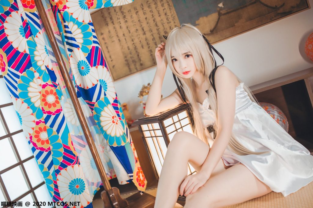 [喵糖映画]VOL.332 白裙可爱穹妹 [30P/383MB]插图3