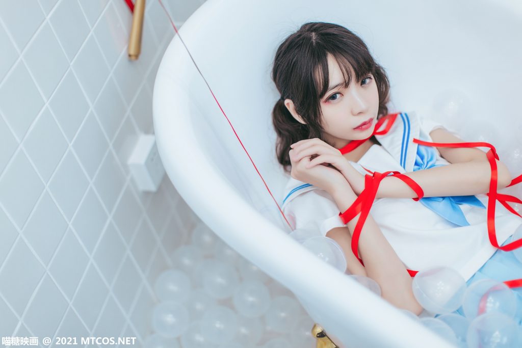 [喵糖映画]VOL.364 浴室JK [21P/249MB]插图3