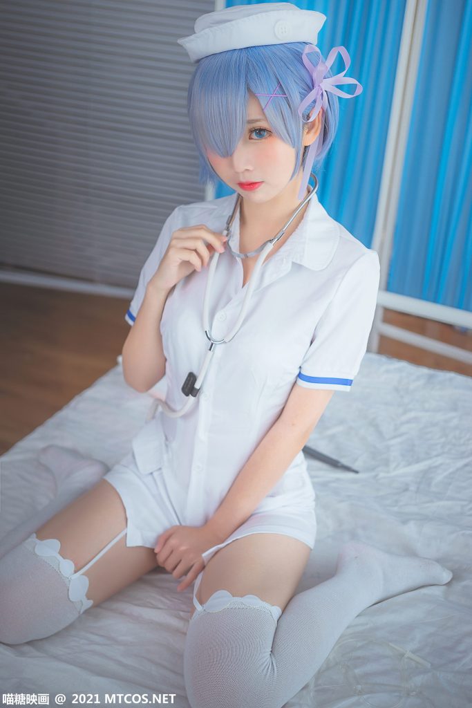 [喵糖映画]VOL.387 雷姆护士 [20P/242MB]插图2