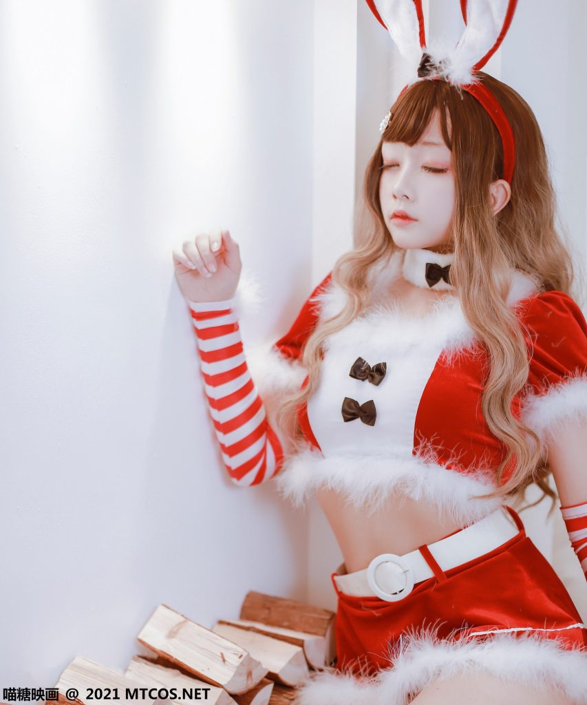 [喵糖映画]VOL.389 红色兔子 [33P/444MB]插图3