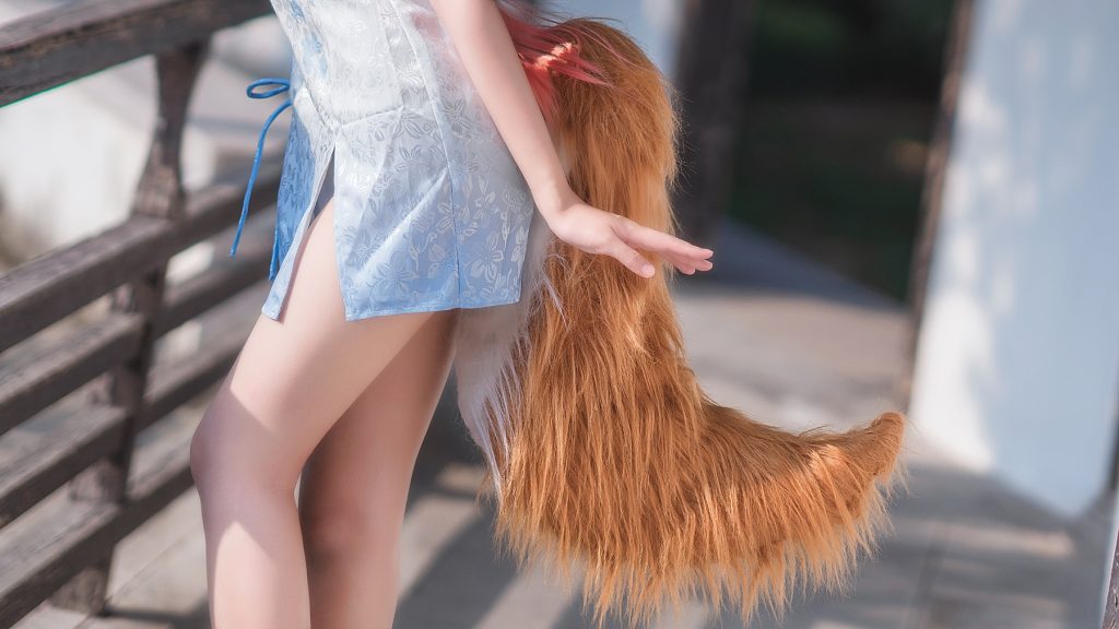 [喵糖映画]VOL.391 兽耳旗袍小狐狸 [40P/347MB]插图1