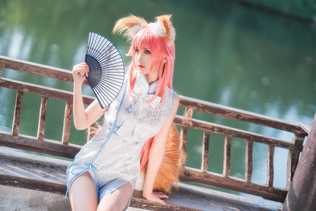 [喵糖映画]VOL.391 兽耳旗袍小狐狸 [40P/347MB]插图3