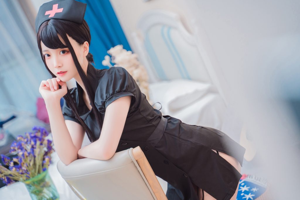 [喵糖映画]VOL.393 黑色护士 [28P/476MB]插图2