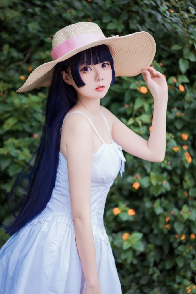 [喵糖映画]VOL.414 花园白裙 [37P/402MB]插图2