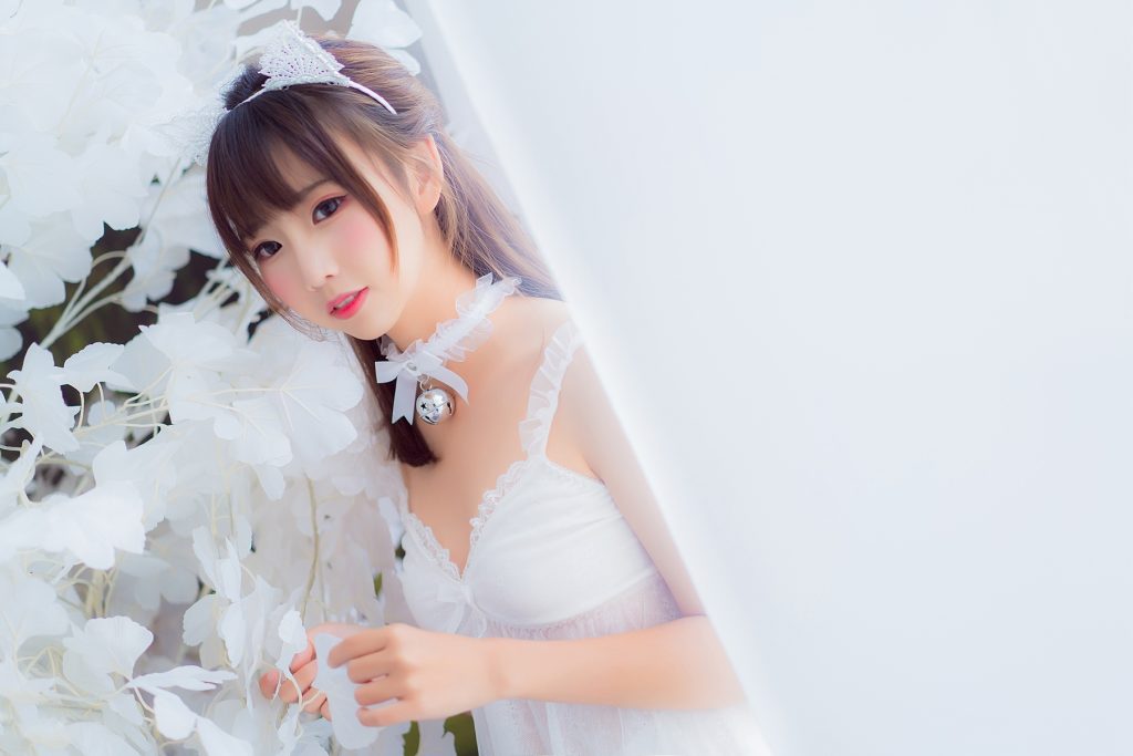 [喵糖映画]VOL.415 白裙少女 [30P/748MB]插图1