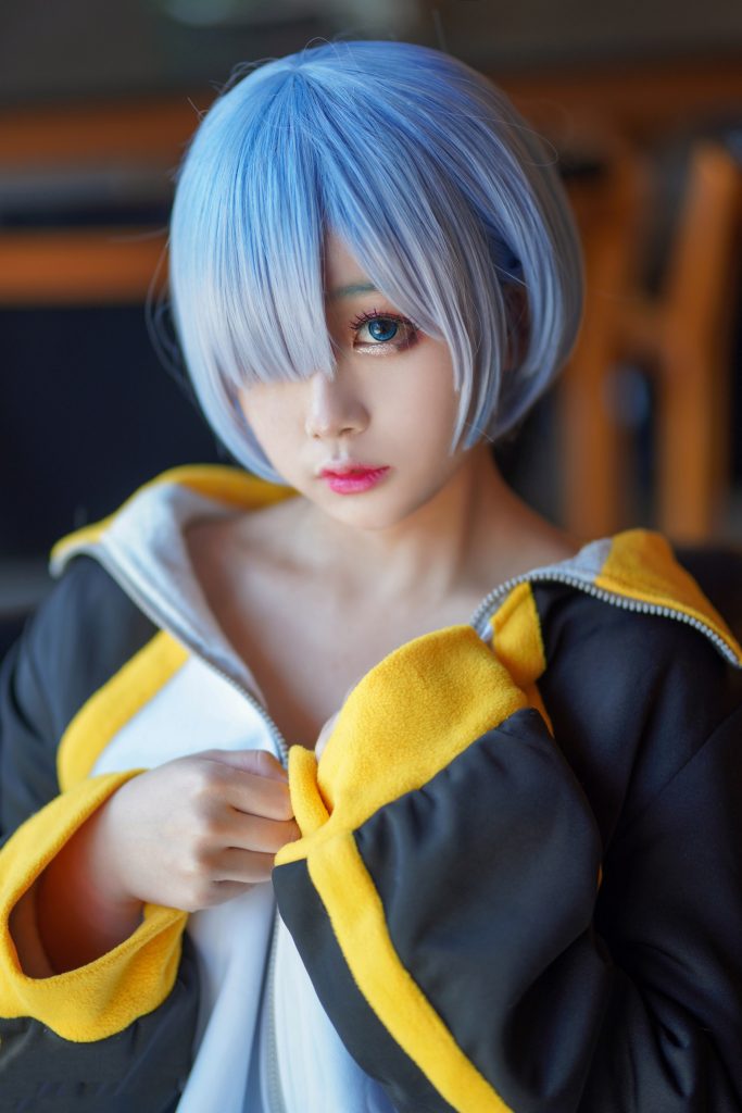 [喵糖映画]VOL.449 雷姆蓝发 [23P/389MB]插图2