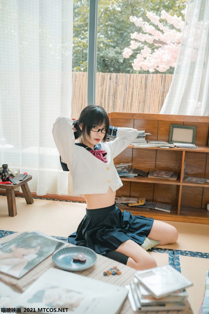 [喵糖映画]VOL.459 慵懒的JK [29P/326MB]插图1