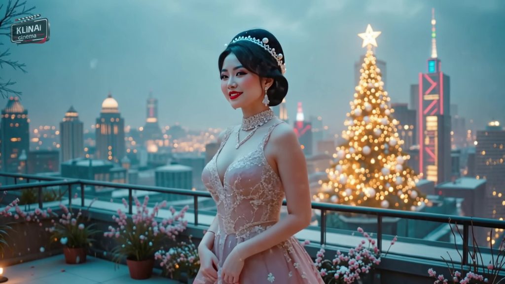 AI绘画 429 Retro Futurist New Year Glamour_ Chinese Women Celebrate New Year 2025 _ 4K AI Music Video[20P/1V/743M]插图3