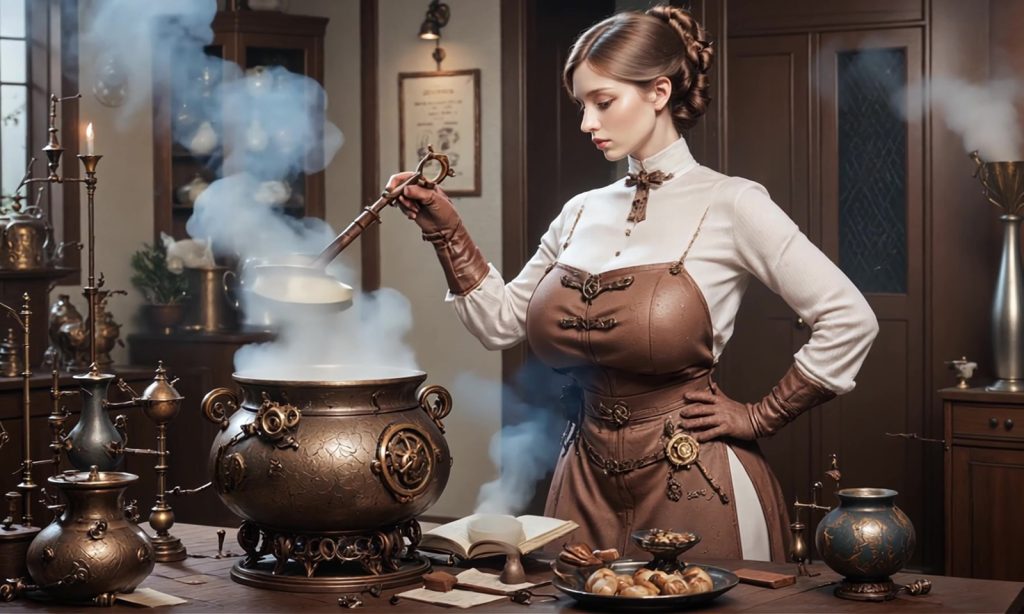 AI绘画 463 Steampunk 2170 World插图2