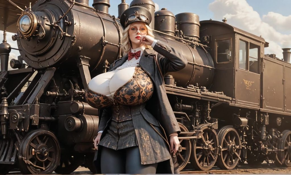 AI绘画 463 Steampunk 2170 World插图3