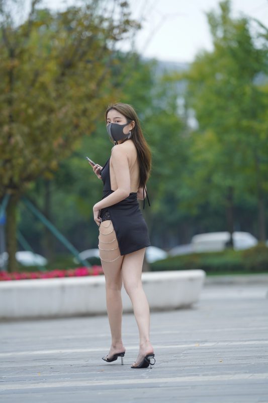 精选街拍 No.313 开叉到腰的超短裙（6） [35P/38M]-无料摄影圈