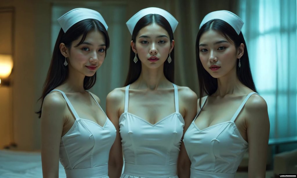 AI绘画 476 LAND of BEAUTY SERIES #7 ASIAN NURSES ON DUTY #foryou #goddess #aimodel #aiart[1V/20P/706MB]插图1