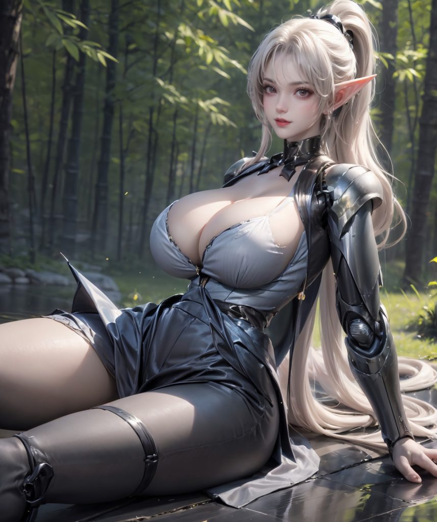 AI绘画 497 精灵女骑士[29P/331MB]插图3