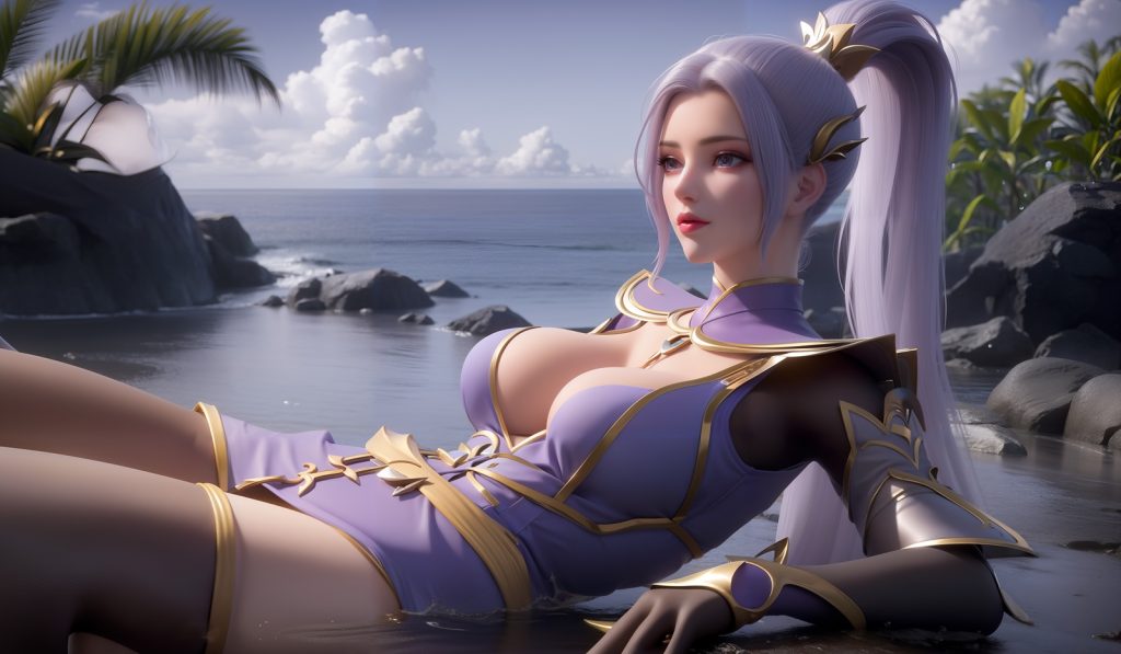 AI绘画 499 波赛西白亦君部分[48P/191MB]插图2