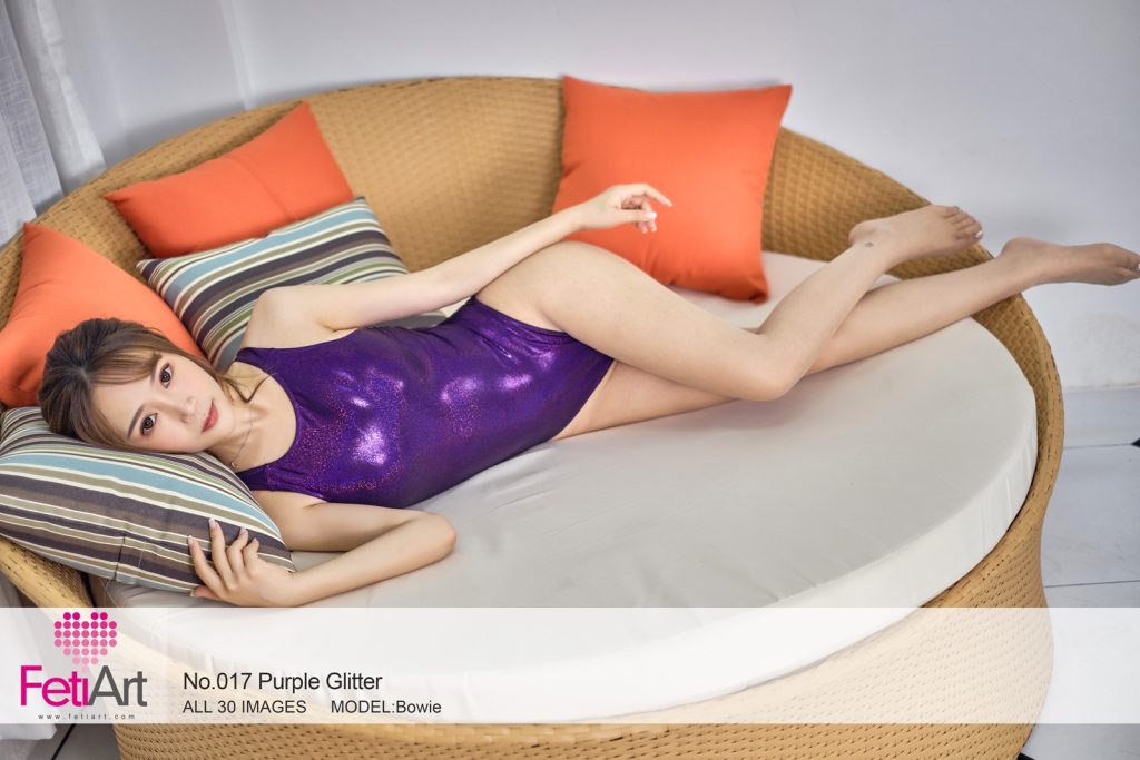 [FetiArt尚物集]NO.017 Purple Glitter MODEL-Bowie[30+1P/122MB]-无料摄影圈